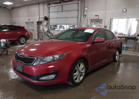 2011 Kia Optima Ex Turbo from USA, damaged, VIN KNAGN4A62B5092354